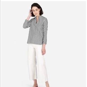 Everlane striped cotton top